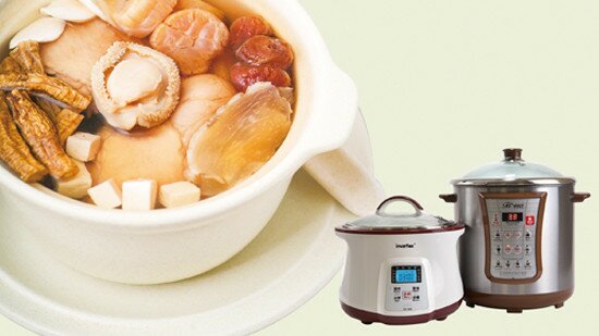 电汤煲及电炖盅炖汤效率愈高愈省电